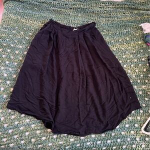 BE COOL Black Midi Skirt